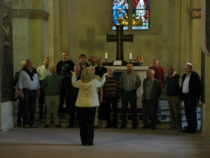 Singen in der St. Ulrich Kirche