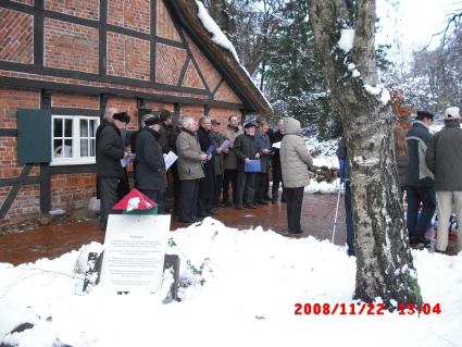 Singen im Schnee