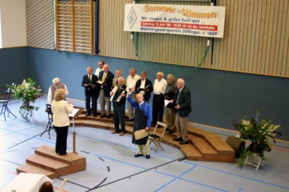 Auftritt der Delmenhorster Sngergilde