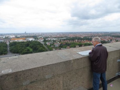 aber Oben wird man von der Aussicht belohnt